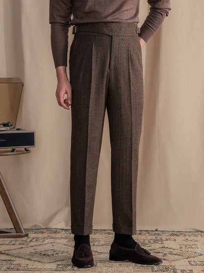 Il Borghese Toscana Wool Trousers