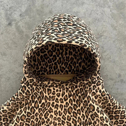 Unisex leopard hoodie - Micheal Smith