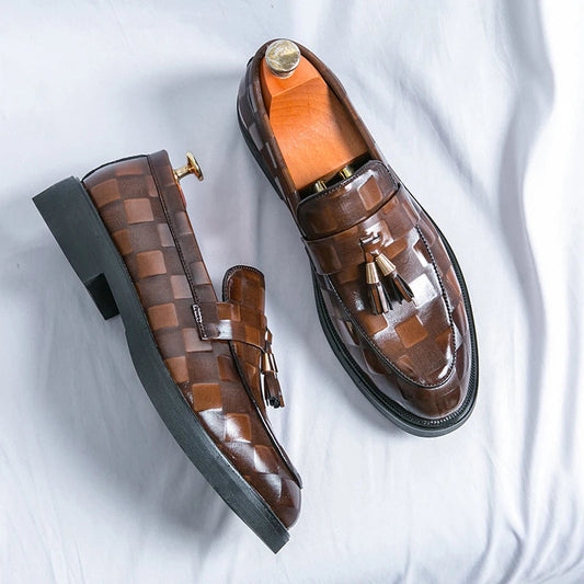 Il Borghese Varese Leather Penny Loafers