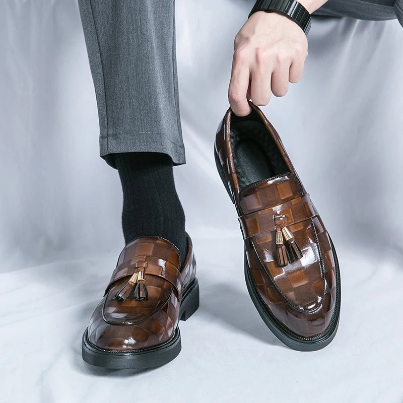 Il Borghese Varese Leather Penny Loafers