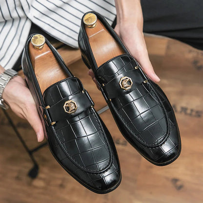 Il Borghese Modena Leather Penny Loafers