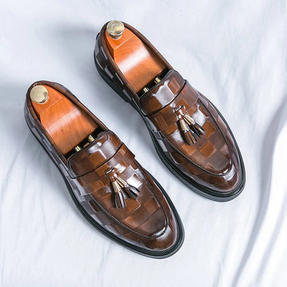 Il Borghese Varese Leather Penny Loafers