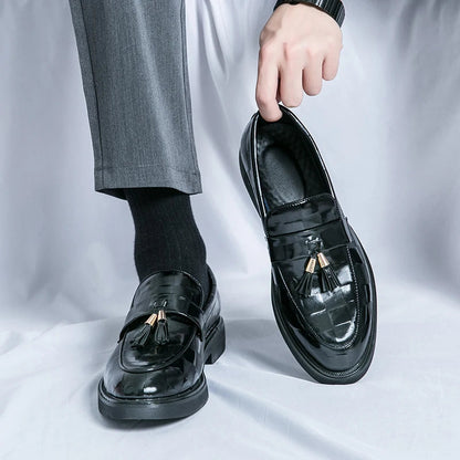 Il Borghese Varese Leather Penny Loafers