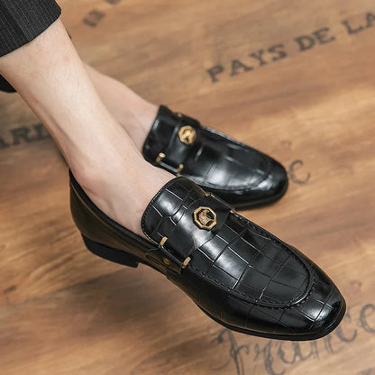 Il Borghese Modena Leather Penny Loafers