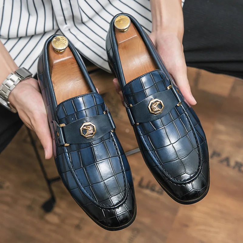 Il Borghese Modena Leather Penny Loafers