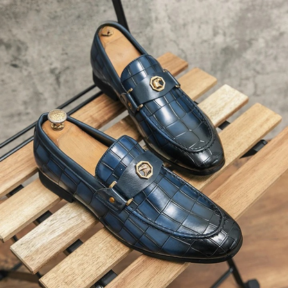 Il Borghese Modena Leather Penny Loafers